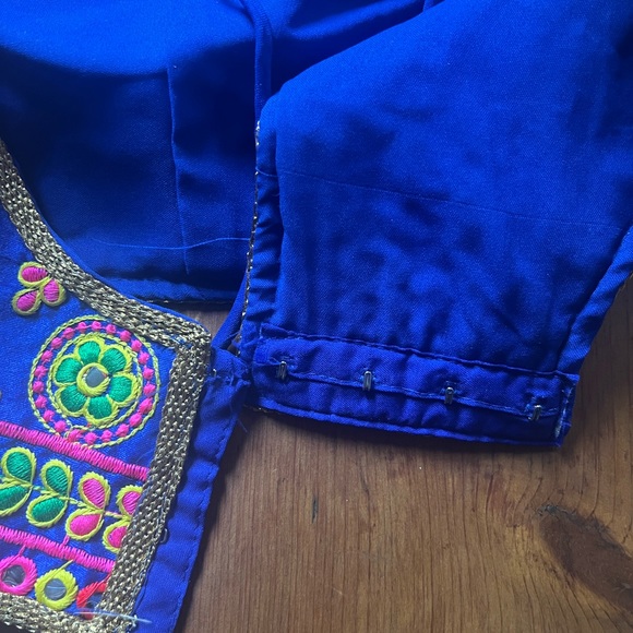 Hot Pink Lehenga with Dupatta - Picture 7 of 10